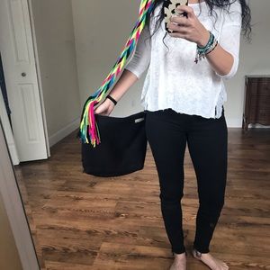 Bright boho shoulder bag!